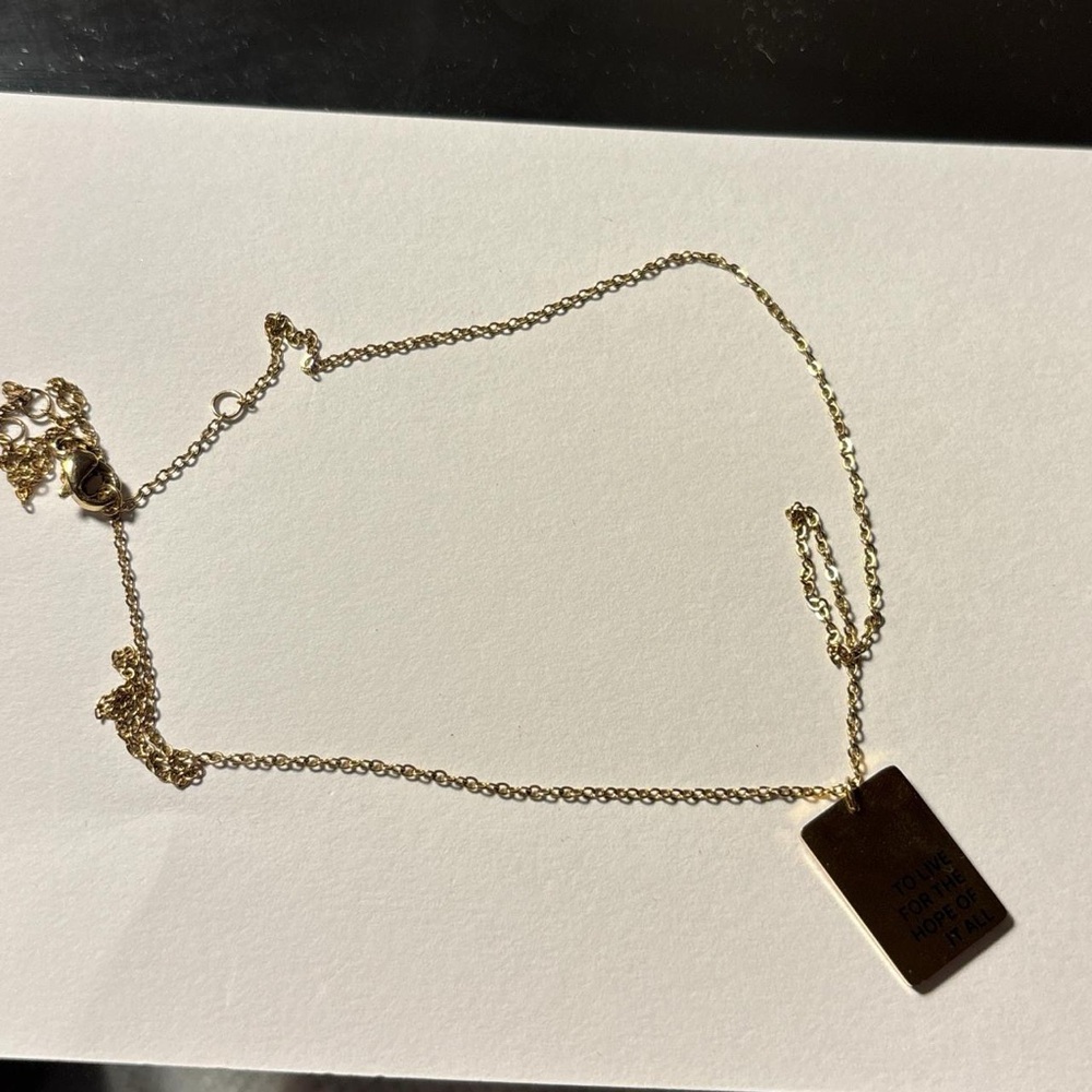 Gold taylor swift Necklace